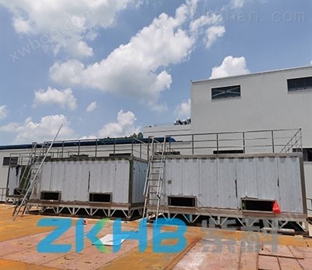ZK-SWCC生物法除臭设备,污水站生物滤池除臭装置