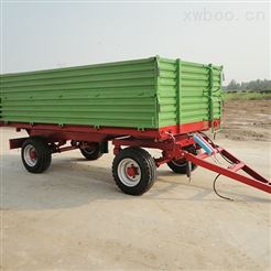7CX-6噸歐式雙箱板三翻自卸全掛拖車