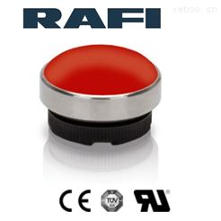 RAFI进口红色按钮开关灯盖RAFIX 22 FSR防水罩
