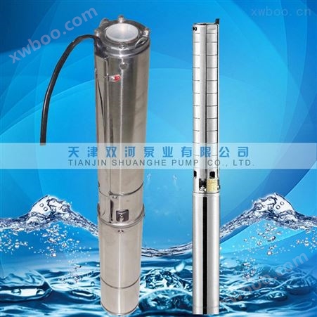 100QJR不锈钢热水泵(1.5-16m³/h)