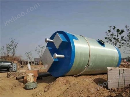 一体化污水提升装置雨水收集装置玻璃钢污水泵站