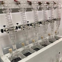 河南蒸馏回流装置一体式 挥发酚全玻璃蒸馏器 一体化蒸馏仪应用实验