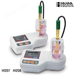 哈纳HANNA HI208多用途磁力搅拌器微电脑pH/温度测定仪