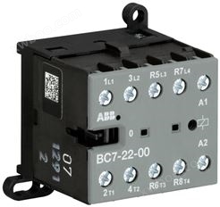 ABB微型接触器 BC7-22-00-01 4极 24 VDC