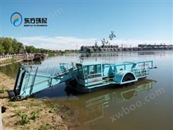 山东省滨州景区购买的DF-GC85型全自动割草船