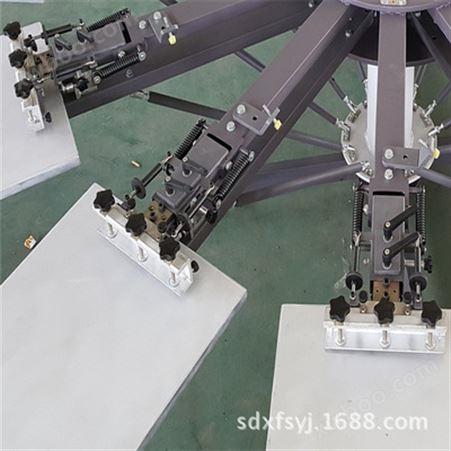 厂家服装印花机 定制多工位印花机 轮转印花机背包布料丝网印刷机