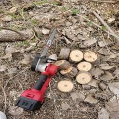 恒晟 园林电动锯 手持式切割锯厂家 高树枝修剪机