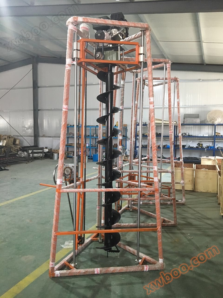 15马力三角架挖坑机 15马力三角架挖坑机