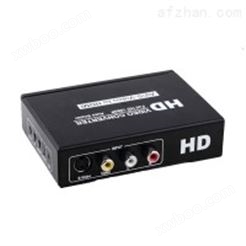 CAS2HV 视频转换器CVBS S-VIDEO R/L音频转HDMI VGA 支持OSD调节功能