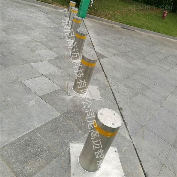 广州新华南鞋城液压式防撞升降柱路障厂家