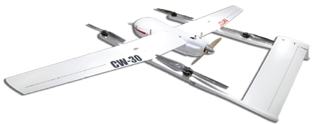 纵横大鹏CW-30垂直起降固定翼无人机_固定翼无人